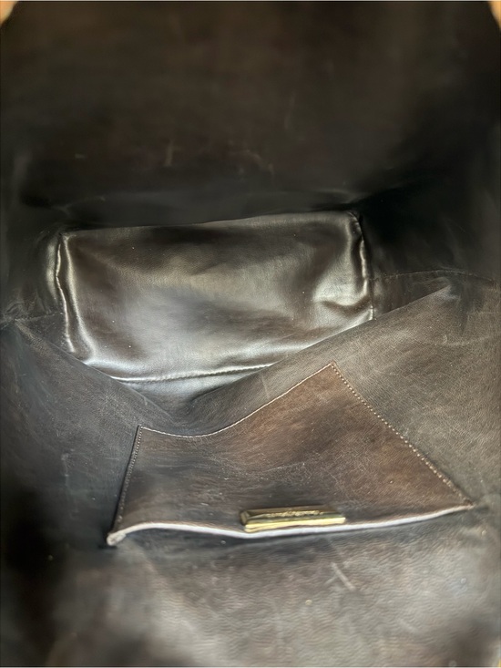 Valentino Garavani Monogram Leather Drawstring Backpack. Comes with COA main image 10